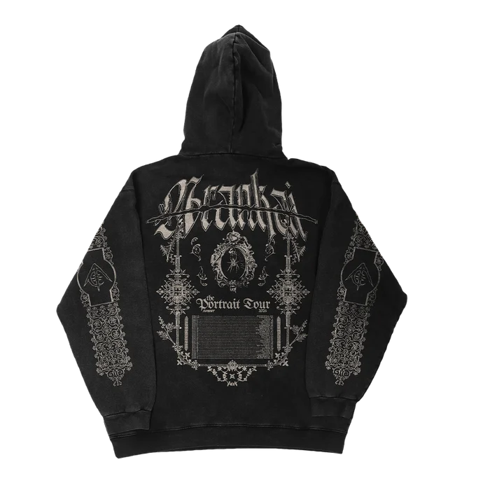 portrait hoodie, view 2